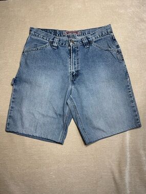 Vintage Silver Tab Denim Shorts
